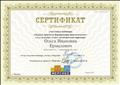 Сертификат участника вебинара "Игровые приемы по формированию фонематического слуха на разных этапах логопедической коррекции", 2019 г.