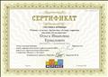 Сертификат участника вебинара "Ребенок с аутизмом. Диагностика, обучение, коррекция поведения. Взгляд практика.", 2018 г.