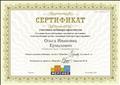 Сертификат участника вебинара- практикума "Создание базы собственных пособий по постановке и автоматизации звуков с помощью Конструктора картинок", 2018 г.